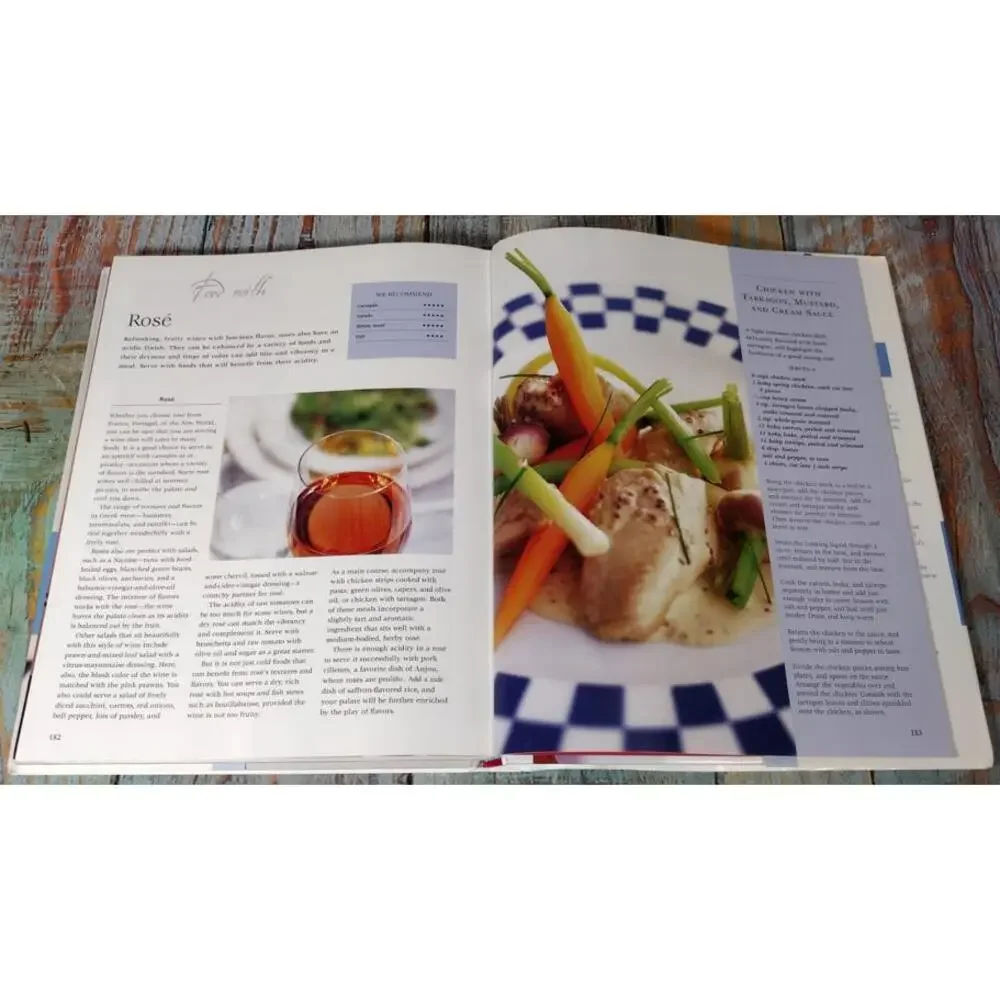 Le Cordon Bleu Wine Essentials Book - Professional Guide to Buying, Storing, and